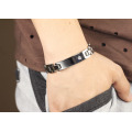 New Fashion Simple Bracelets Vintage Gold Handmade Stainless Steel Couple Bracelet